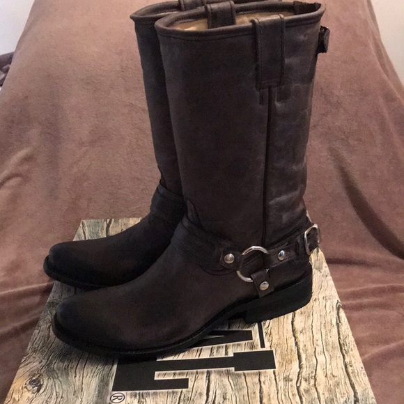 New! Men’s Corral Black Harness boots main image 4
